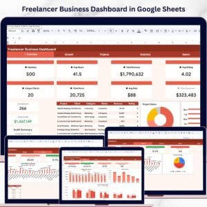 Freelancer Business Dashboard in Google Sheets