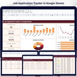 Job Application Tracker in Google Sheets