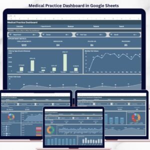 Medical Practice Dashboard in Google Sheets