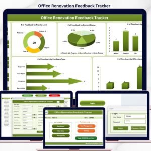 Office Renovation Feedback Tracker in Excel