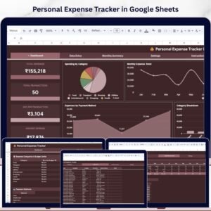 Personal Expense Tracker in Google Sheets