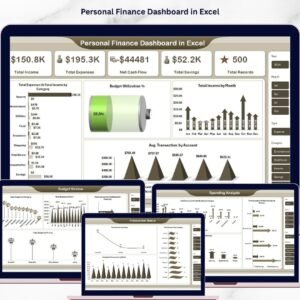 Personal Finance Dashboard in Excel