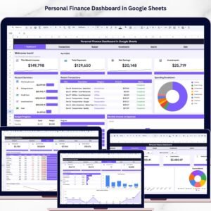 Personal Finance Dashboard in Google Sheets