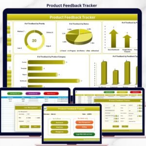 Product Feedback Tracker in Excel