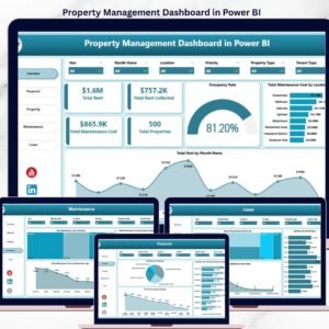Property Management Dashboard in Power BI