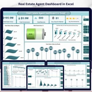 Real Estate Agent Dashboard in Excel