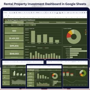 Rental Property Investment Dashboard in Google Sheets
