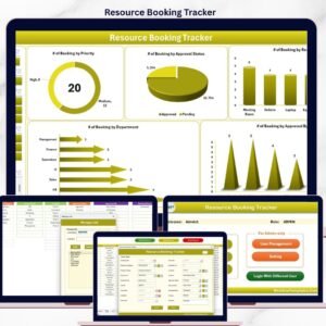 Resource Booking Tracker in Excel