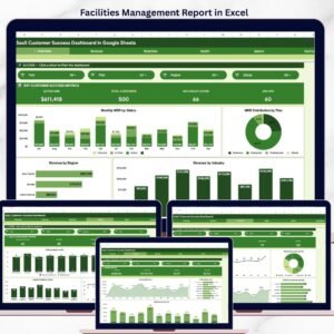 SaaS Customer Success Dashboard in Google Sheets