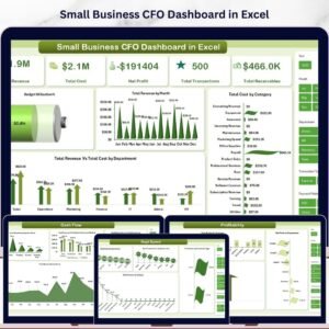 Small Business CFO Dashboard in Excel