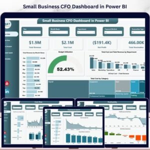 Small Business CFO Dashboard in Power BI