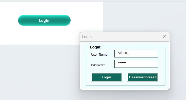 Training Material Request Tracker in Excel