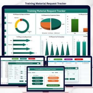 Training Material Request Tracker in Excel