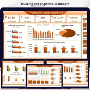 Trucking and Logistics Dashboard in Excel