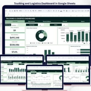 Trucking and Logistics Dashboard in Google Sheets