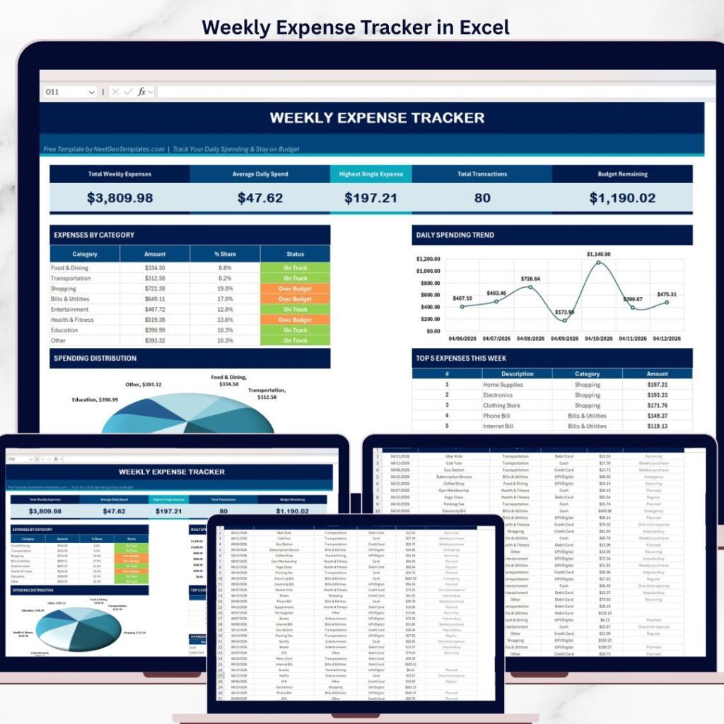 Financial Tools - Next Gen Templates