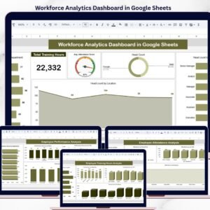 Workforce Analytics Dashboard in Google Sheets