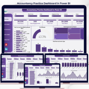 Accountancy Practice Dashboard in Power BI