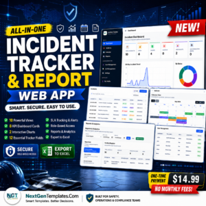 Incident Tracker and Report Web App