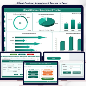 Client Contract Amendment Tracker in Excel