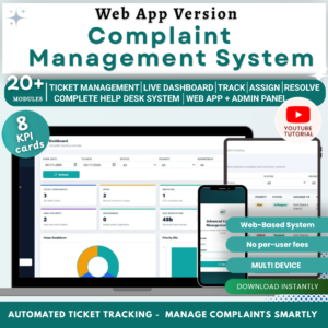 Complaint Management System: Web App Version