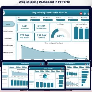 Drop Shipping Dashboard in Power BI
