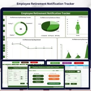 Employee Retirement Notification Tracker in Excel