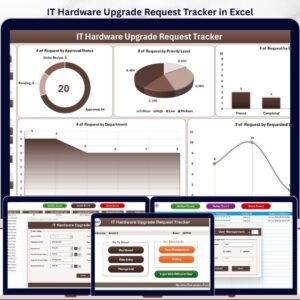 IT Hardware Upgrade Request Tracker in Excel