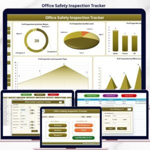 Office Safety Inspection Tracker in Excel