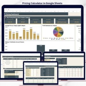Pricing Calculator in Google Sheets