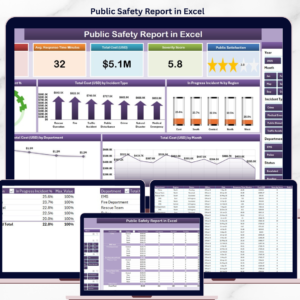 Public Safety Report in Excel