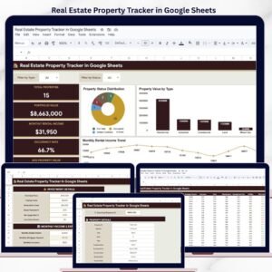 Real Estate Property Tracker in Google Sheets