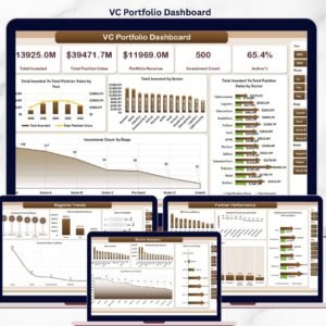 VC Portfolio Dashboard in Excel