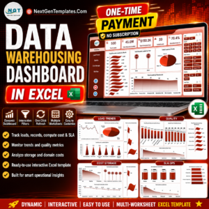 Data Warehousing Dashboard in Excel