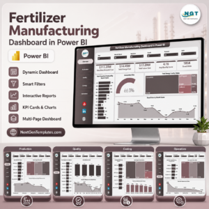 Fertilizer Manufacturing Dashboard in Power BI