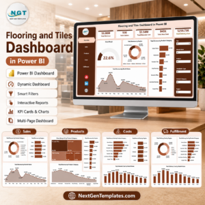 Flooring and Tiles Dashboard in Power BI