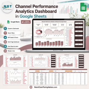 Channel Performance Analytics Dashboard in Google Sheets