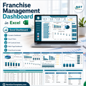 Franchise Management Dashboard in Excel