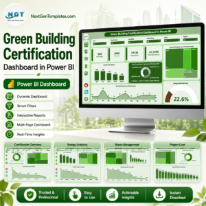 Green Building Certification Dashboard in Power BI
