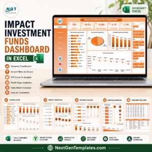 Impact Investment Funds Dashboard in Excel