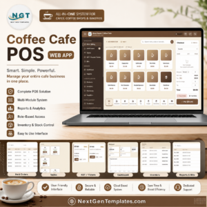 Coffee Cafe POS Web App