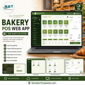 Bakery POS Web App