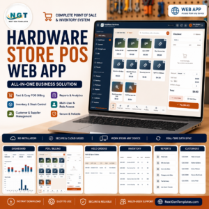 Hardware Store POS Web App