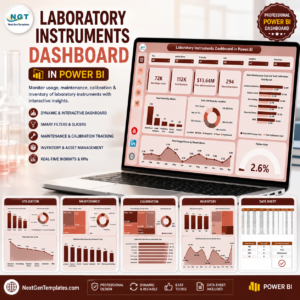 Laboratory Instruments Dashboard in Power BI
