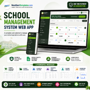 School Management System Web App
