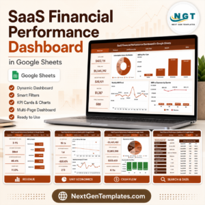 SaaS Financial Performance Dashboard in Google Sheets