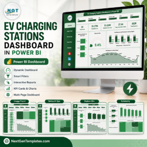 EV Charging Stations Dashboard in Power BI