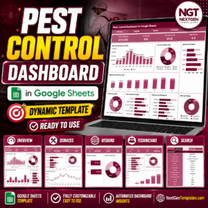 Pest Control Dashboard in Google Sheets