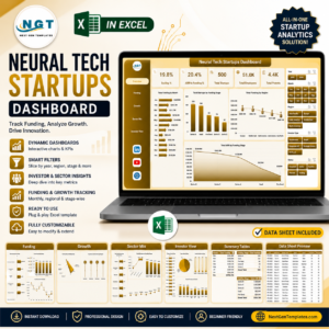 Neural Tech Startups Dashboard in Excel