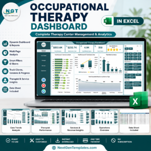 Occupational Therapy Dashboard in Excel